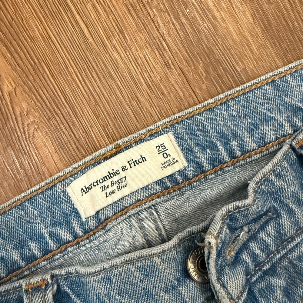Low rise baggy Abercrombie & fitch jeans - Picture 3 of 5